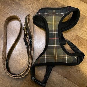 Barbour Signature Tartan Harness and Leash